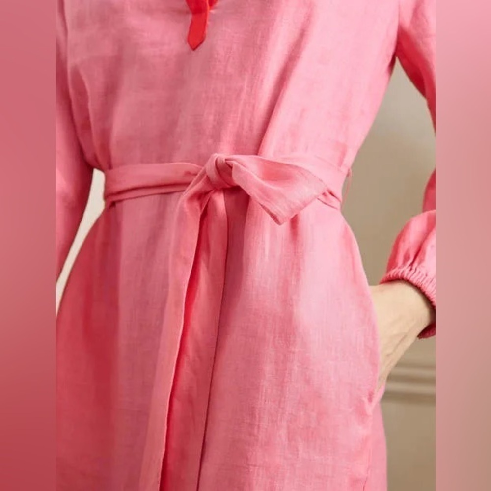 Boden Pink Mini Dress - Picture 3 of 9